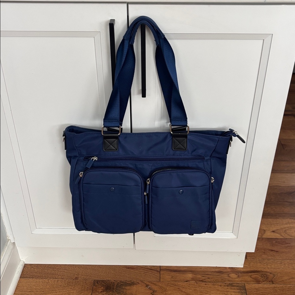 HKWP Navy Blue Women's Laptop Bag